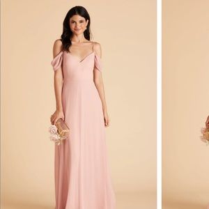 Birdy gray blush Devin Convertible dress xl